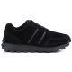 2. Skórzane półbuty sneakersy platformy czarny S.Barski
