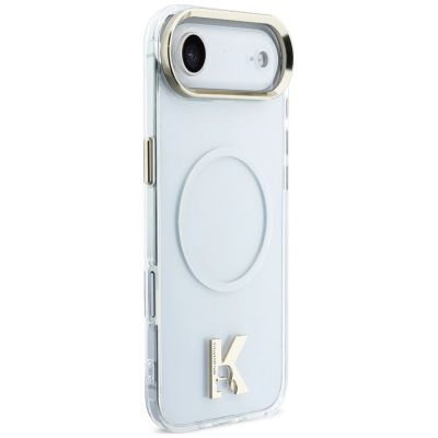 5. Etui Karl Lagerfeld IML K Head Logo MagSafe na iPhone Air - przezroczyste