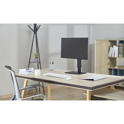 9. Equip 650126 uchwyt / stojak do monitorów 81,3 cm (32") Biurko Czarny