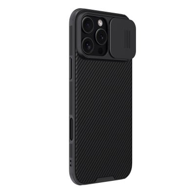 3. Etui Nillkin CamShield Pro Case na iPhone 16 Pro Max z osłoną na aparat - czarne