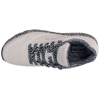 3. Skechers Uno - Stark Mini Drip 183518-WBK Białe 43