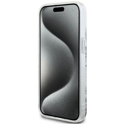 5. Etui Hello Kitty IML Kitty On Bricks Graffiti na iPhone 15 - białe