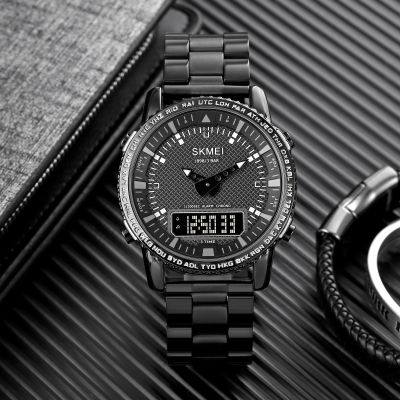 3. Zegarek Męski Skmei 1898BKBK + BOX