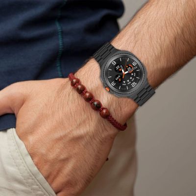 4. Pasek Tech-Protect Stainless na Samsung Galaxy Watch 40 / 44 / 46 mm - srebrny