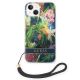 2. Etui Guess Flower Strap na iPhone 14 Plus - niebieskie