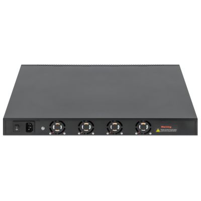 4. Intellinet 562041 przełącznik sieciowy Zarządzany L3 Gigabit Ethernet (10/100/1000) Obsługa PoE Czarny