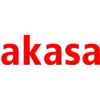 Akasa RISER BLACK X2, Premium PCIe 3.0 x 16 Riser cable,20CM 180° PCIe 3.0 x16 Female 180° PCIe 3.0 x16 Male