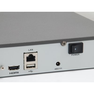 4. Rejestrator sieciowy LevelOne 4-kanałowy / 1xHDD / 8MP / GEMINI