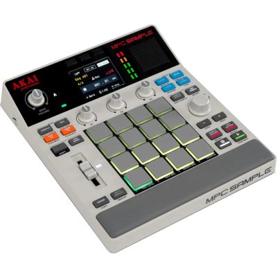 3. AKAI MPC SAMPLE - Przenośny sampler/groovebox