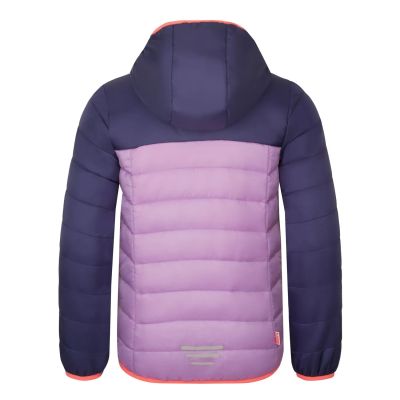 3. Trollkids Girls Eikefjord Jacket light violet/deep violet/coral pink (464-136)