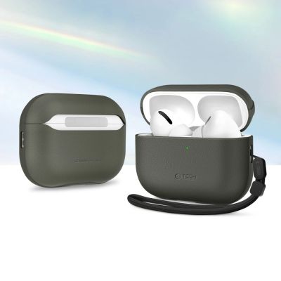 8. Etui Tech-Protect NaturalFit na AirPods Pro 3 - zielone