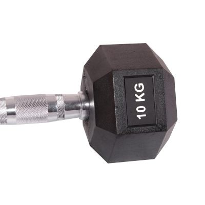 8. HANTLA GUMOWA HEX 10 KG ENERO FIT