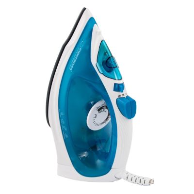 22. Żelazko parowe Esperanza Ceramic EHI002 (2200W; kolor niebieski)