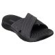 Skechers damskie Japonki GO WALK FLEX SANDAL IMPRESSED 141420 BKGY