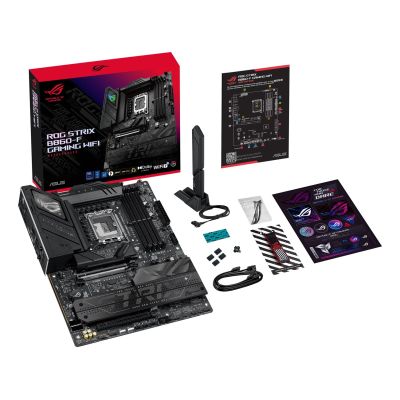 8. ASUS ROG STRIX B860-F GAMING WIFI Intel B860 LGA 1851 (Socket V1) ATX
