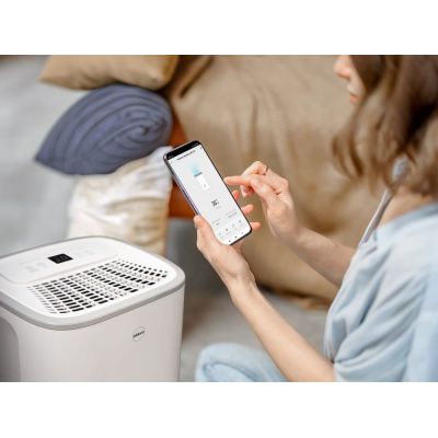 4. ELDOM OSUSZACZ POWIETRZA OP1131 LUXI WIFI POJ.2,3 L, 100M3 /H, 10L/24H (30°C, RH80%)