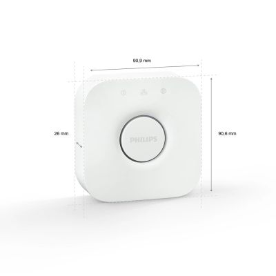 11. Mostek Hue Bridge Philips 929001180642 - inteligentne sterowanie oświetleniem SMART HOME HUE BRIDGE