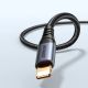 8. Kabel Joyroom Audio Transfer Series SY-A06 mini jack 3,5 mm / Lightning 1,2m - czarny