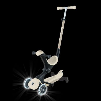 5. Hulajnoga z siedziskiem jeździk GO•UP DELUXE LIGHTS ECOLOGIC 360 (697-566)