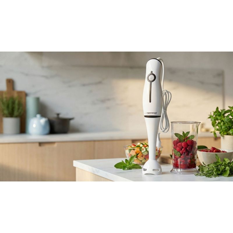 12. Blender ręczny Esperanza Frappe EKM001K (250W; kolor czarny)