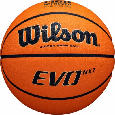 4. PIŁKA DO KOSZYKÓWKI WILSON EVO NXT FIBA GAME BALL R.7