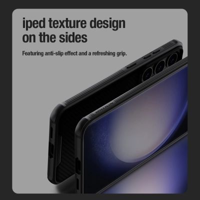 12. Etui Nillkin CamShield Pro pancerne z osłona na aparat do Samsung Galaxy S24+ - zielone