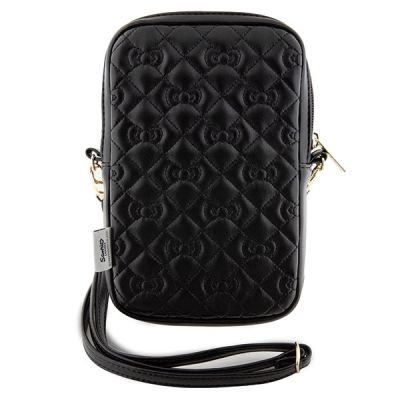 4. Torebka Hello Kitty Quilted Bows Strap - czarna