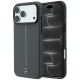 Etui Mercedes Leather Semi Wrap with Iconic Line MagSafe na iPhone 18 Pro Max / 17 Pro Max - ciemnoszare