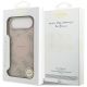 8. Etui Guess 4G Circle Classic Logo MagSafe na iPhone Air - różowe