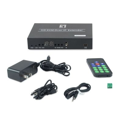 3. Nadajnik ściany wideo HDMI przez IP PoE sw LevelOne HVE-6701T