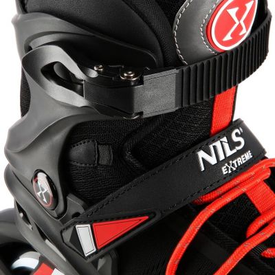 5. Łyżworolki - NILS eXtreme NA14124, czarne, rozmiar 43