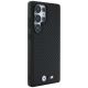 4. Etui BMW Leather Carbon MagSafe na Samsung Galaxy S25 Ultra - czarne