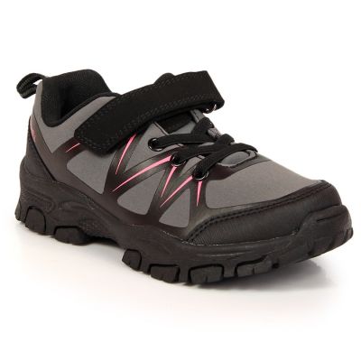 10. Buty trekkingowe na rzep American Club Jr AM902A szare 