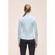 3. Koszulka damska CASALL Serene Half Zip Long Sleeve kolor niebieski