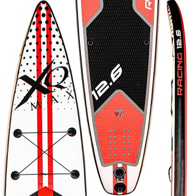 12. ZESTAW DESKA SUP 150KG DMUCHANA 381CM XQMAX