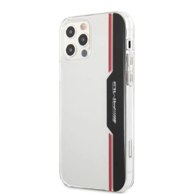 2. Etui AMG Electroplate Vertical na iPhone 12 / iPhone 12 Pro - przezroczyste
