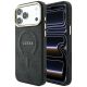 Etui Guess Embossed 4G Classic MagSafe na iPhone 17 Pro Max / 18 Pro Max - czarne