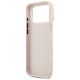 7. Etui Guess Grained Big 4G & Stand Camera na iPhone 17 Pro Max - różowe