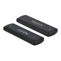 DeLOCK Obudowa zewnętrzna USB Type-C na M.2 NVMe PCIe lub SATA SSD - Beznarzędziowa