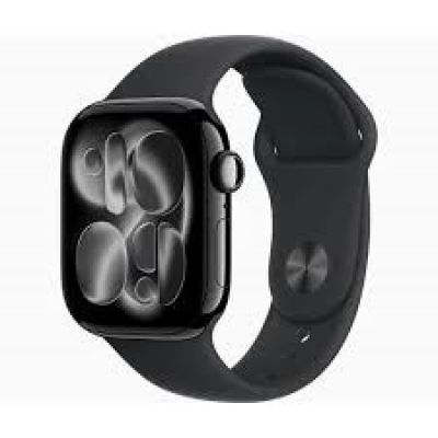 Apple Watch Series 11Â GPS + Cellular 46mmÂ Gold Titanium Case with Light Blush Sport Band - M/L