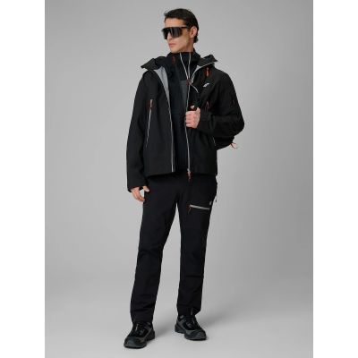 3. Kurtka softshell wiatroodporna 4F PRO membrana 10000 męska 4F 4FWSS26TSOFM541-20S