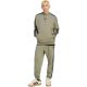 6. Bluza męska adidas Essentials 3-Stripes French Terry Hoodie oliwkowa KY4204