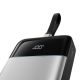 2. Powerbank Cuktech LPB252N 120 W 25000 mAh z wbudowanym kablem USB-C - szary