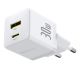 4. Ładowarka sieciowa Baseus Palm 30W USB-C USB-A - biała
