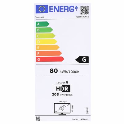 22. Telewizor Samsung QE55S90F OLED 55'' 4K Ultra HD 144 Hz Tizen Dolby Atmos Czarny (MODEL 2025)