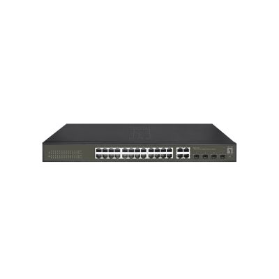5. LevelOne GES-2128 przełącznik sieciowy Zarządzany L2 Gigabit Ethernet (10/100/1000) Czarny