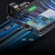5. Ładowarka samochodowa Baseus Enjoyment 33W 2w1 2x USB-C - czarna