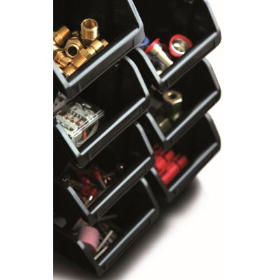 44. ZESTAW KUWET POJEMNIKÓW WARSZTATOWYCH 16SZT KISTENBERG