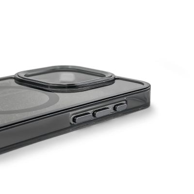 3. Etui Glitter Case MagSafe na iPhone 16 Plus - czarne z brokatem