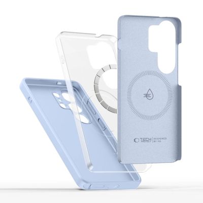 3. Etui Tech-Protect Silicone MagSafe na Samsung Galaxy S26 Ultra - niebieskie
